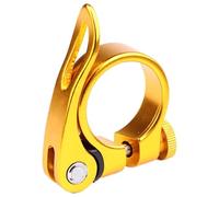 Collier de serrage de selle de vélo, collier de serrage de tige de selle,Collier de tige de ergonomique en d'aluminium | Accessoire de cyclisme polyvalent pour les voyages, les déplacements domi