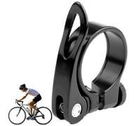 Collier de serrage de selle de vélo, collier de serrage de tige de selle,Collier de tige de ergonomique en d'aluminium - Accessoire de cyclisme polyvalent pour les voyages, les déplacements domi