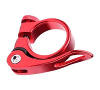 Collier de serrage de selle de vélo, collier de serrage de tige de selle - Pince de tige de ergonomique en d'aluminium - Accessoire de cyclisme polyvalent pour les voyages, les déplacements domi