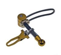 Collier de serrage de selle de vélo en alliage d'aluminium 31,8 mm à | Levier à une main, pour un changement de hauteur instantané, verrouillage sécurisé, s'adapte aux tubes de 31,8 mm