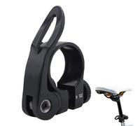 Collier de serrage de selle de vélo, levier de serrage rapide pour vélo, collier de serrage à libération rapide, adaptateur de siège de vélo adapté aux selles de rail standard