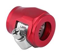 Collier de serrage de tuyau de carburant d'huile de voiture, connecteurs de tuyau d'agrafe de ligne d'eau de finisseur de tuyau de carburant d'huile de voiture(AN10-rouge)