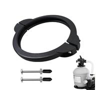 Collier de serrage de tuyau de pompe : collier de blocage de filtre en acier inoxydable, collier de rechange avec vis, soutien-gorge réglable