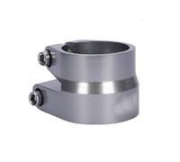 Collier de serrage double couche robuste pour tige de selle de vélo de 31, 8/34, 9 mm, conçu pour fixer solidement les tiges de selle sur les cadres en fibre de carbone (titane)