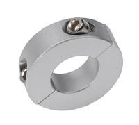 Collier de serrage double fendu en alliage d'aluminium pour montage d'arbre, diamètre intérieur de 13 mm à 30 mm, compatible avec vis à capuchon DIN 912, fixation en deux pièces pour ensemble de