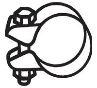 Collier de serrage, échappement BOSAL 250-348