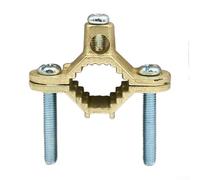 Collier de serrage électrique en alliage de cuivre pour tuyau d'eau, collier de serrage en acier, connecteur de mise à la terre pour fil (1 pièce)