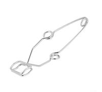 Collier de serrage en acier à ressort pour utilisation en laboratoire, 14,5 cm de long, support de fil robuste pour tubes jusqu'à 5 cm de diamètre, outil de test en laboratoire,