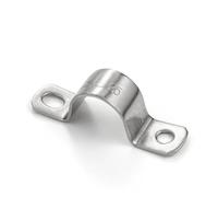 Collier de serrage en acier inoxydable 304, 1 à 6 pièces, différents modèles, épais, en forme de U, for selle de cheval, collier de serrage for tuyau d'eau(Dia57(1pcs))