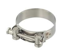 Collier de serrage en acier inoxydable, boulon en T, pour tuyau d'échappement, étanchéité, soudage, réparation, accessoires, diamètre : 98 mm, 103 mm