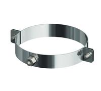 Collier de serrage en acier inoxydable - simple paroi - Schiedel PRIMA PLUS 120 mm