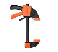 Collier de serrage en acier pour le travail du bois - Pince à cliquet en acier - Pince à serrage rapide - Écarteur de serrage en acier avec poignée de réglage micro pour une fixation stable lors du