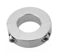 Collier de serrage en alliage d'aluminium, Double fente, diamètre intérieur de 13mm à 30mm, collier d'arbre for machines et équipements, 1 pièce(15mm)