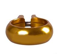 Collier de serrage en aluminium pour tige de selle pour enfants adapté aux tiges de selle de 22, 2 mm ou 25 et 4 mm, conçu pour éviter le glissement et maintenir une bonne position de conduite (jaune