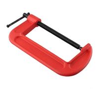 **Collier de serrage en forme de G, fixation robuste en acier forgé avec poignée réglable à 90° pour plomberie, métal, bois et pierre**(15,2 cm)