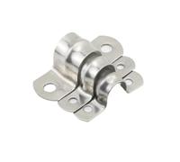 Collier de serrage en forme de U à deux trous, 2 à 10 pièces, Clip de selle en acier inoxydable(M170 1piece)