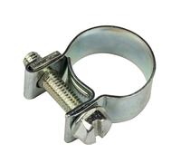 Collier de serrage en V Mini collier de serrage for tuyau d'essence et Diesel, en acier inoxydable 304, 6-8mm, 8-10mm, 10-12mm, 12-14mm, 18-20mm, 25-27mm, 28-30.0m(13-15mm 5Pcs)