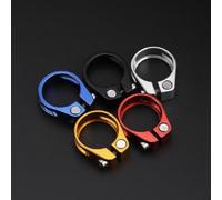 Collier de serrage fonctionnel fabriqué à partir d'alliage d'aluminium léger pour des applications de 28,6 mm, 31,8 mm, 34,9 mm (28,6 mm - doré)