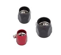 Collier de serrage for tuyau d'eau, carburant, huile, radiateur, aluminium, AN6, AN8, AN10, AN APS(AN10 RED)