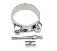 Collier de serrage for tuyaux d'échappement, air et eau, étanchéité, robuste, réparation, soudage, outils 17-252 mm, 1 pièce(36-39mm)