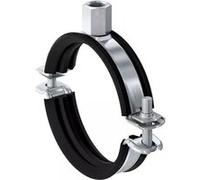 Fischer Collier de serrage FRS-L 38-45 mm M8/M10 universel en boîte de 25 Noir G