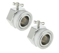 Collier de serrage HMS ZG1600 (x2) Argenté 7,5 cm/50 mm Unisex