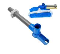 Collier de serrage - Kit de support pour écumoire de piscine | Outil de nettoyage de poignée de filtre réglable | Attrape-feuilles de piscine | Support de ramassage de piscine | Filet d'écrémage | Kit