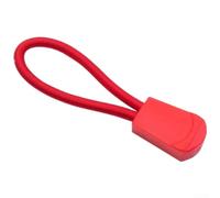 Collier de serrage léger avec crochet unique et tension réglable pour l'organisation de la conduite d'air haute pression et basse pression (rouge)