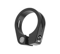 Collier de Serrage Noir pour Selle de Vélo - En Alliage d'Aluminium - Accessoire et Adaptateur de Montagne