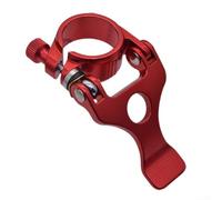 Collier de serrage pliable pour tige de selle de vélo électrique, alliage d'aluminium léger avec connexion antidérapante sécurisée (40 mm, noir)