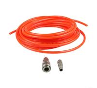 Collier de serrage pneumatique droit en polyuréthane pour compresseur d'air - Connecteur de tuyau de pompe - 5 x 8 mm - Raccord rapide de type C pour ventilation de compresseur d'air (10 m)