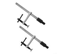 Collier de serrage pour banc de travail du bois, fixation rapide avec plage de serrage de 160 mm, construction métallique, compatible avec tables à trous de 16 mm