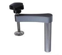 Collier de serrage pour chien de banc 86,4 cm avec alliage d'aluminium et plaque à vis en acier inoxydable, pour serrer des matériaux jusqu'à 70 mm d'épaisseur (19 mm)