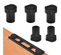 Collier de serrage pour chien d'établi | 19/20 mm avec insert antidérapant | Butées de trous pour établi pour la fabrication de meubles, atelier, meulage, sciage, ponçage et travaux manuels