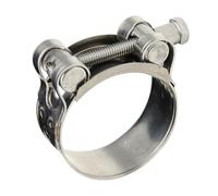 Collier de serrage pour conduit | Collier de serrage en acier inoxydable à surfaces lisses | Clip robuste réglable épais et stable pour une étanchéité et une fixation sécurisées