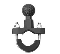 Collier de serrage pour guidon de moto - Base en alliage robuste, amortissement des vibrations | Support sécurisé pour supports de téléphone, accessoires de vélo et aventures en plein air