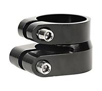 Collier de serrage pour selle de vélo - Levier de réglage rapide en aluminium, mécanisme de serrage sécurisé, anneau de montage double couche | Support universel de fixation pour sièges de vélo