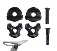 Collier de serrage pour tige de selle, collier de serrage pour tige de selle - Collier de serrage de tige de selle pour adaptateur de rails de selle en carbone - Pince de tige de selle ovale/ronde, 7