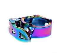 Collier de serrage pour tige de selle de vélo - 31,8 mm - 34,9 mm - En alliage d'aluminium - Noir - Coloré - Pour tige de selle de vélo de montagne - 27,2 mm, 28,6 mm, 30,9 mm, 31,6 mm (31,8 mm coloré