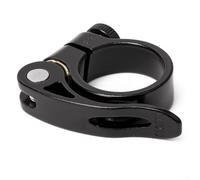 Collier de serrage pour tige de selle de vélo - 31,8 mm - 34,9 mm - En alliage d'aluminium - Noir - Coloré - Pour tige de selle de vélo de montagne et de route - Pour 27,2 mm, 28,6 mm, 30,9 mm, 31,6