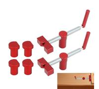 Collier de serrage pour trou de chien | Établi de travail pour le travail du bois - Outils de travail du métal Étau de fixation en laiton, outils de menuisier compact pour le travail du bois