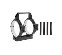 Collier de Serrage pour Tube Optique en Alliage D'Aluminium avec Bandes de Rembourrage pour Télescope Astronomique de 80 à 90 mm