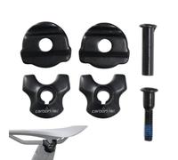 Collier de serrage pour tuyau de selle - Adaptateur de rails de selle en carbone - Pince de tige de selle ovale/ronde 7 × 9 mm/7 × 7 mm - Accessoires de cyclisme légers