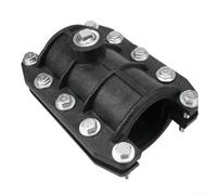 Collier de serrage pour tuyaux en cuivre pour les tailles de 25 mm, 32 mm, 63 mm, conçu pour les réparations de tuyaux en fonte, ciment PVC, PE sans outils spéciaux (63 mm)