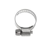 Collier de Serrage Réglable Colliers de serrage for tuyaux d'échappement, matériel d'étanchéité, en acier inoxydable, boulon en T, 10 pièces(10mm-16mm)