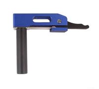 Collier de serrage réglable en alliage d'aluminium à action rapide pour le travail du bois - 20 mm - Pour une prise en main sûre dans divers projets - Bleu