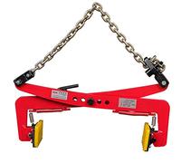 Collier de serrage réglable et robuste avec coussinet en caoutchouc antidérapant pour soulever et transporter en toute sécurité les plaques de marbre et d'acier