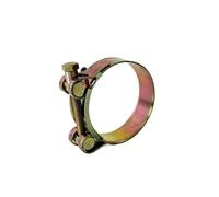 Collier de serrage robuste de 17 à 315 mm, galvanisé, épais, for tuyaux d'eau et d'huile(ID 74-79mm)