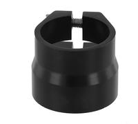 Collier de serrage robuste pour tige de selle de vélo 28 6 mm 34 9 mm double boulon en alliage d'aluminium pour cadre en fibre de carbone (noir)