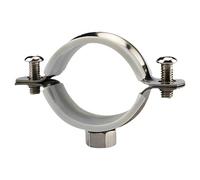 Collier de serrage rond for tuyau, 2 pièces, matériel de fixation, écrou, cerceau, vis d'expansion, support de tuyau de Suspension, 20mm-90mm, support de Clip for Tube tpr/PVC(63mm)
